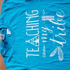 Teaching my tribe tee shirt size small